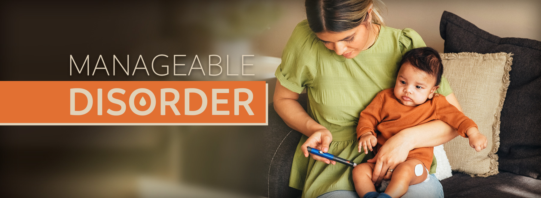 Image illustrating manageable disorder in Type 1 diabetes for infants and toddlers, highlighting key information and support.